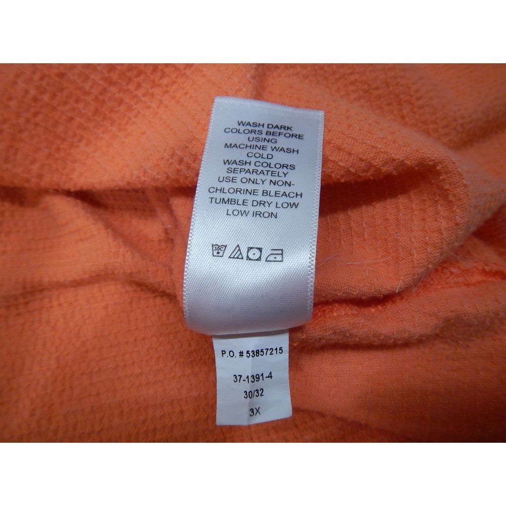 Roaman's Orange Ruffle Tunic Top - Picture 5 of 11